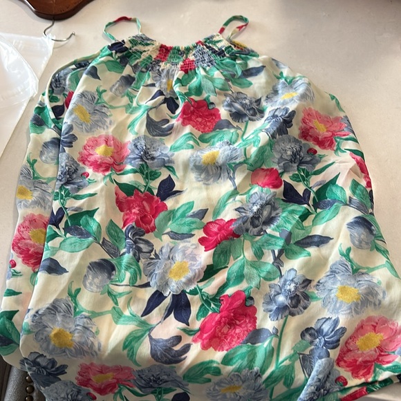 Joie Silk Floral Halter top size XXS - Picture 5 of 17